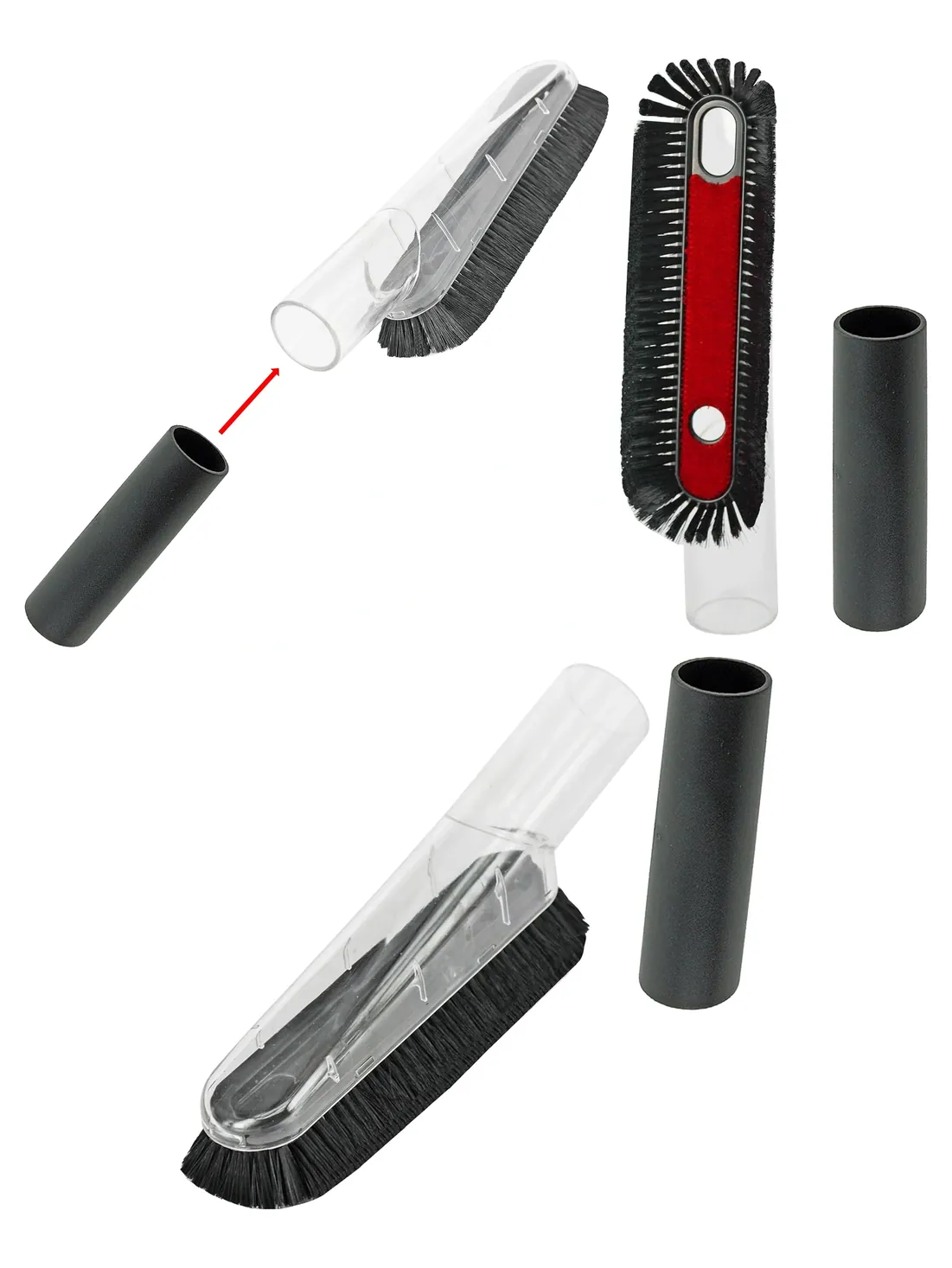 Soft Dusting Brush for Henry/Numatic James Hetty Vacuums 32mm Adapter