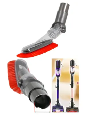 Soft Dusting Brush for Shark HZ500 Vacuum – Flexible Cleaning Tool
