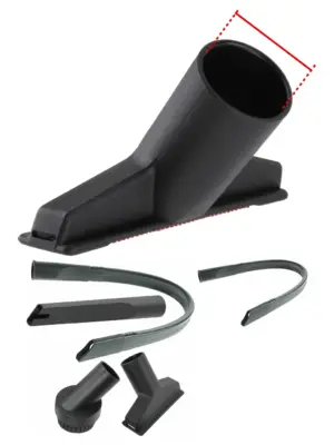 SpareS2Go Extra Long Flexible Crevice & Mini Brush Kit for Vax Vacuums