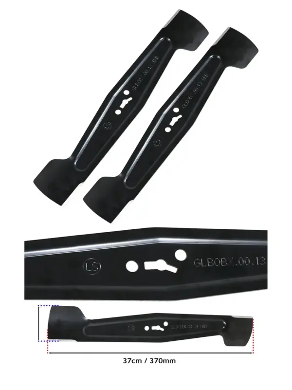 Spear & Jackson 40V Cordless Mower Blade 37cm – 2 Pack