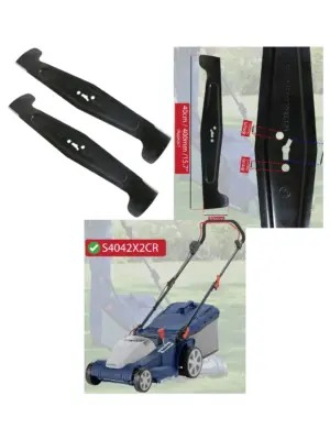 Spear & Jackson S4042X2CR 40cm Metal Lawn Mower Blade – Replacement