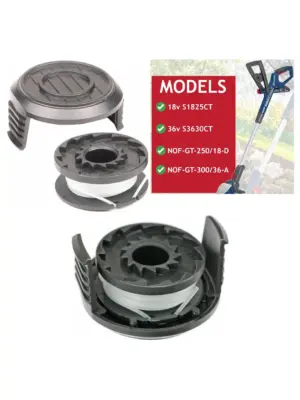 Spear & Jackson Trimmer Line Spool with Cover Fits 18V CGT18, 36V S3630