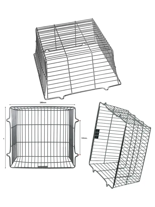 Square Vent Grille for Cooker Hood & Dryer Fan – 28cm