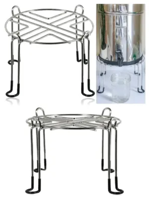 Stainless Steel Filter Stand for Berkey Travel – 8" (200mm) Base