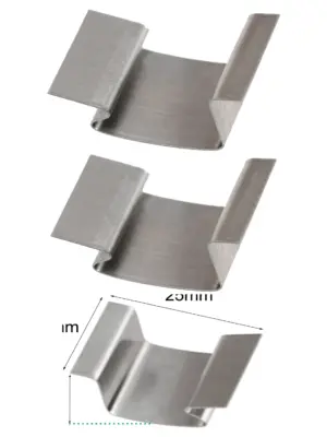 Stainless Steel Greenhouse Glass Clips – 25 Sprung Window Fasteners