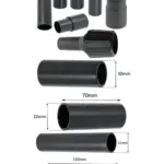 Stanley Dust Extraction Adapter for Sanders – 26‑38 mm Port Fit