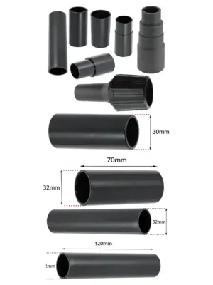 Stanley Dust Extraction Adapter for Sanders – 26‑38 mm Port Fit