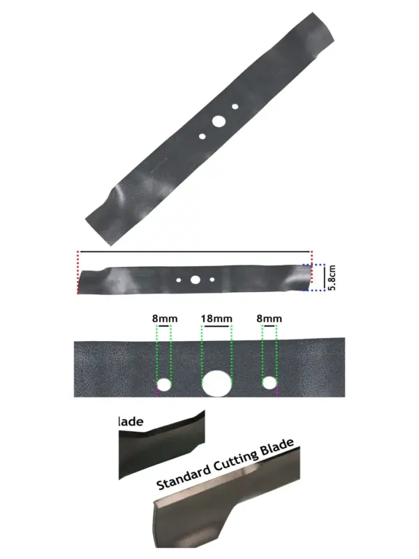 Stiga 46cm Combi Lawn Mower Blade – Replacement Part 299486628