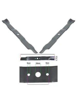 Stiga 51cm Combi Lawn Mower Blade for 53S/53SB – Part 181004459
