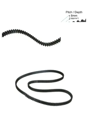 Stiga Estate Pro & Baron Ride‑On Mower Timing Belt – Part ST10216H