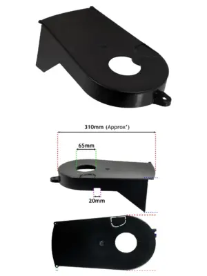 Stiga Lawn Mower Belt Guard for Combi, Euro, Ladybird & Starclipper 45S