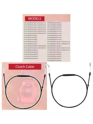 Stiga Lawn Mower Drive Clutch Cable Replacement 46/53
