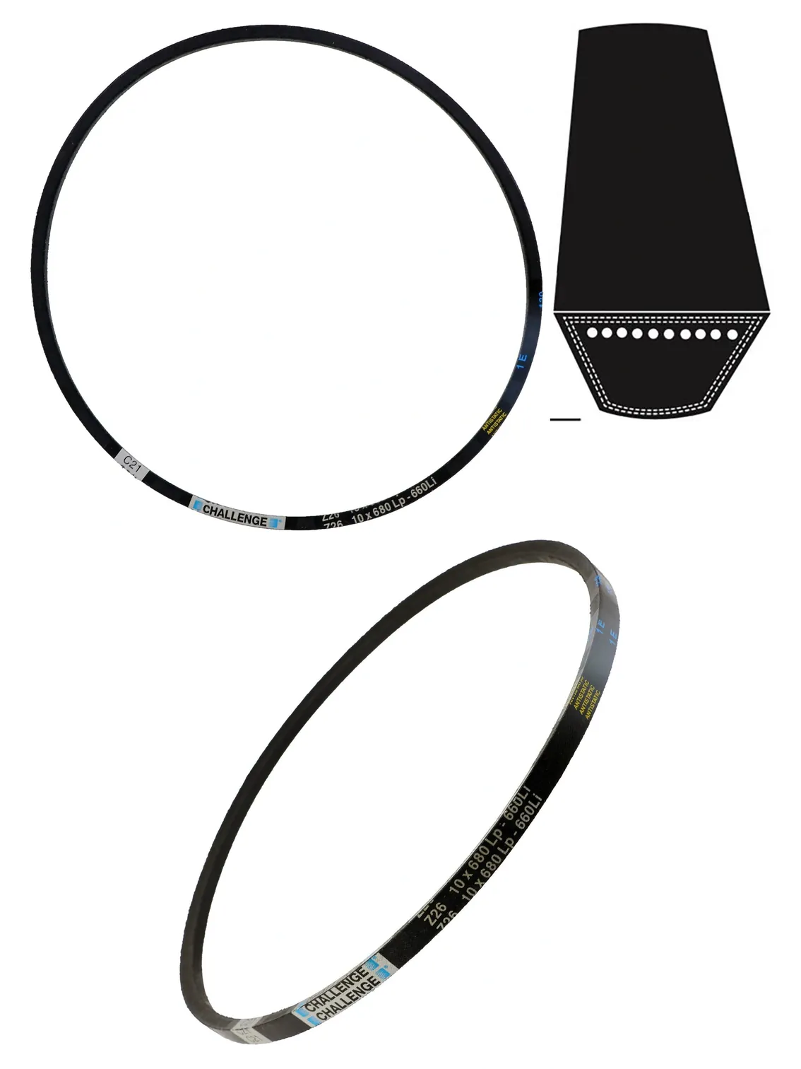 Stiga Z26 Lawn Mower Drive Belt for 680Lp/660Li – CastelGarden