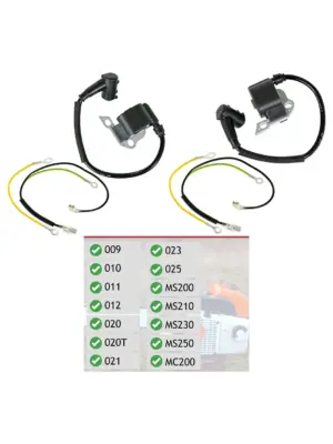 Stihl Chainsaw Ignition Coil Replacement for 020‑025 & MS200‑250