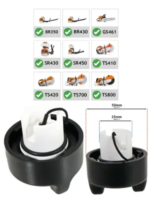 Stihl Fuel Cap for BR350, BR430, GS461, SR430, SR450 & TS Series