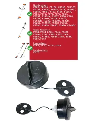 Stihl Fuel Cap Replacement for FC55, FC75, FC85, FH75 & FS Brushcutter