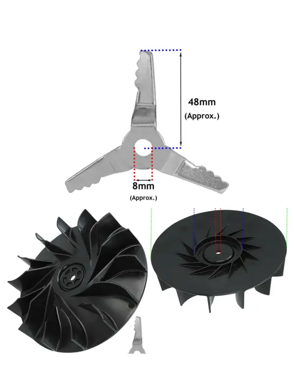STIHL Impeller Fan for BG56/BG86/SH56/SH86 Garden Vac & Shredder Blade