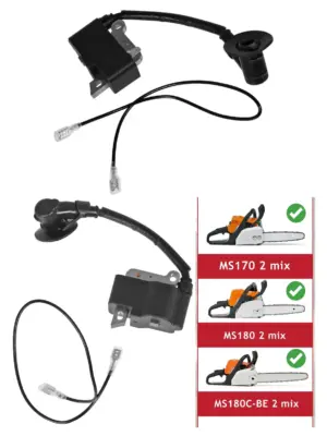 Stihl MS170/MS180 2‑Mix Chainsaw Ignition Coil Replacement