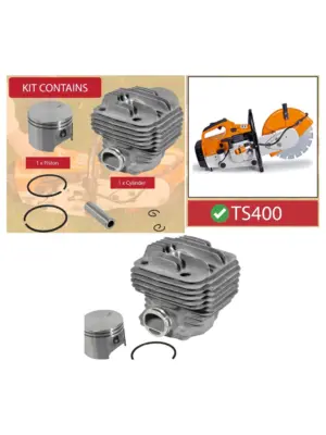 Stihl TS400 49mm Piston & Cylinder Kit for Cut‑Off Saw Disc Cutter