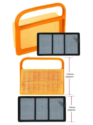 Stihl TS410 & TS420 Cut‑Off Saw Air Filter Set 4238‑140‑4401