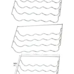 Swan Fridge Wine Rack Insert 457x290x70mm Shelf Organizer