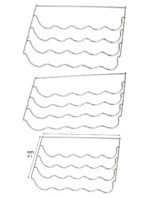 Swan Fridge Wine Rack Insert 457x290x70mm Shelf Organizer