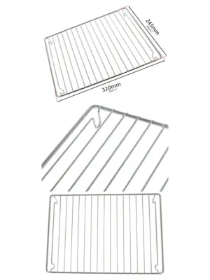 Swan Oven Grill Pan Grid 320x245mm – fits SX1010, SX1015 & SX1020