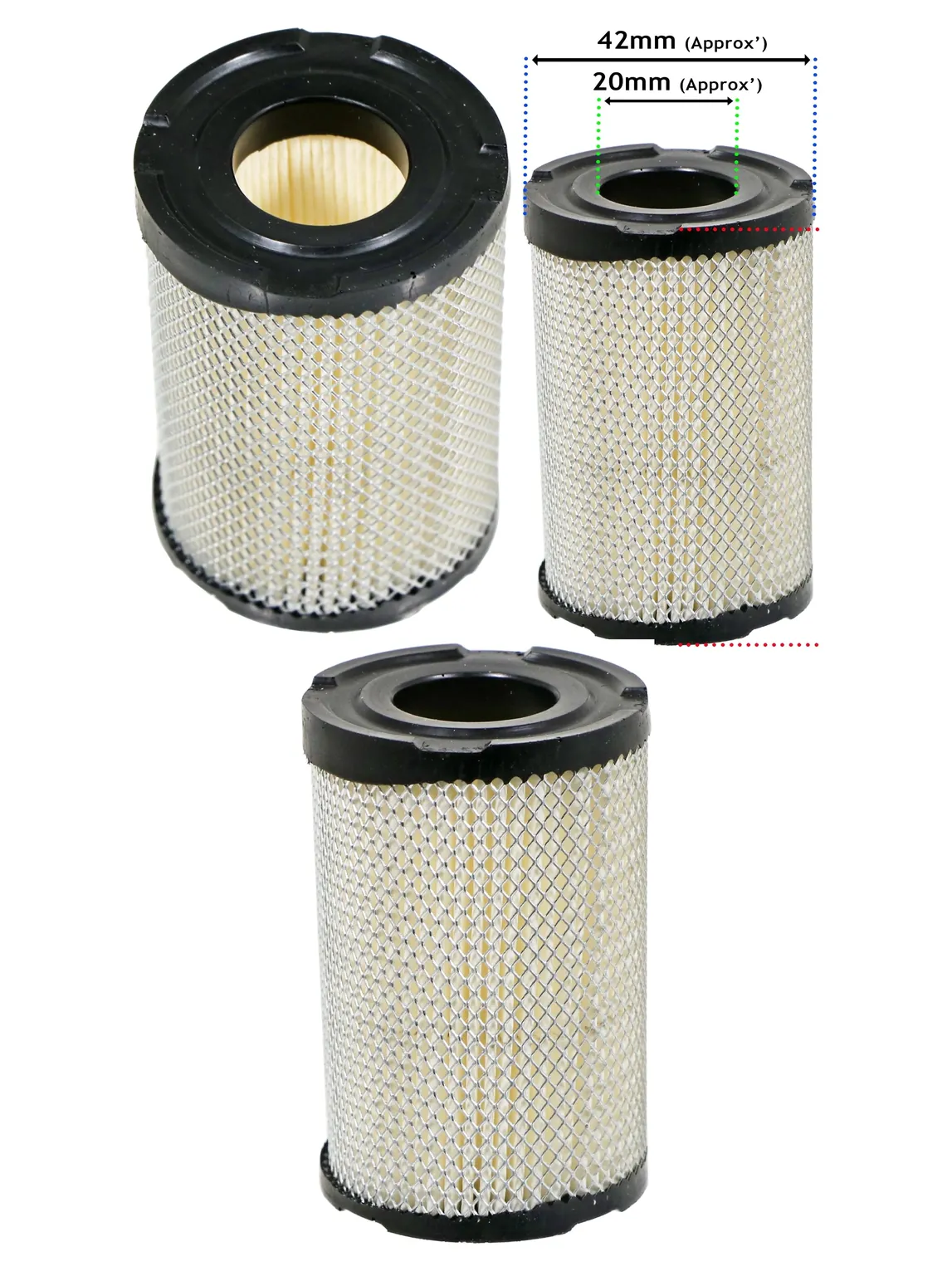 Tecumseh Air Filter for AQ148/Ecv100/Lev90/Lev115 Lawn Mower 35066