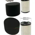 Tecumseh AQ148 Air Filter & Spark Plug Kit for Lawn Mowers