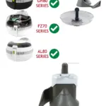 Tefal Actifry Accessory Set: Mixing Paddle & Chip Tray for 1kg/1.2kg