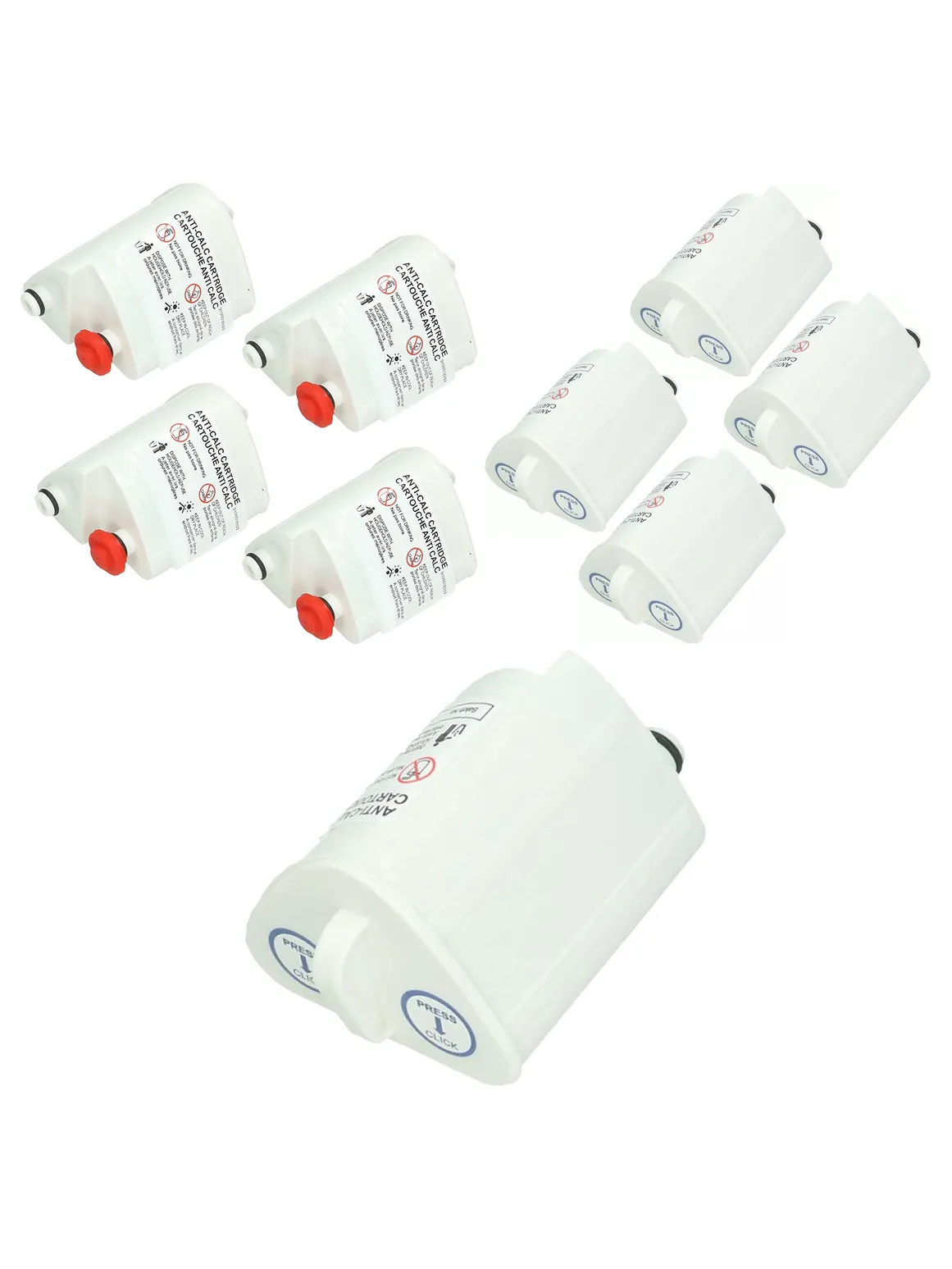 Tefal Fasteo Liberty Anti-Calc Filter Cartridges Pack of 4 XD9060E0