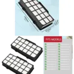 Tefal Silence Force Compact HEPA Filter – 2 Pack fits many models