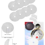TekniX Dryer Cloth Exhaust & Intake Filter Set - 10pcs for TKDV25/71