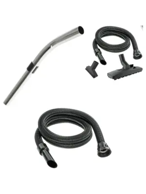 Telescopic Bent End Rod Handle with Hose and Kit for Numatic Vacuums