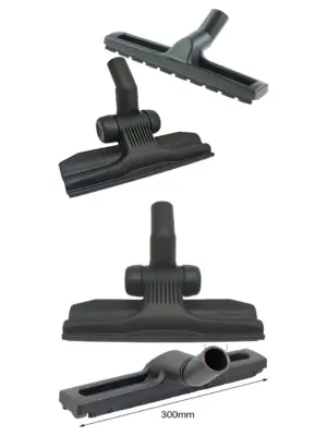 Titan 32mm Slim Hard Brush Wheel Attachment for Vacuum Cleaners