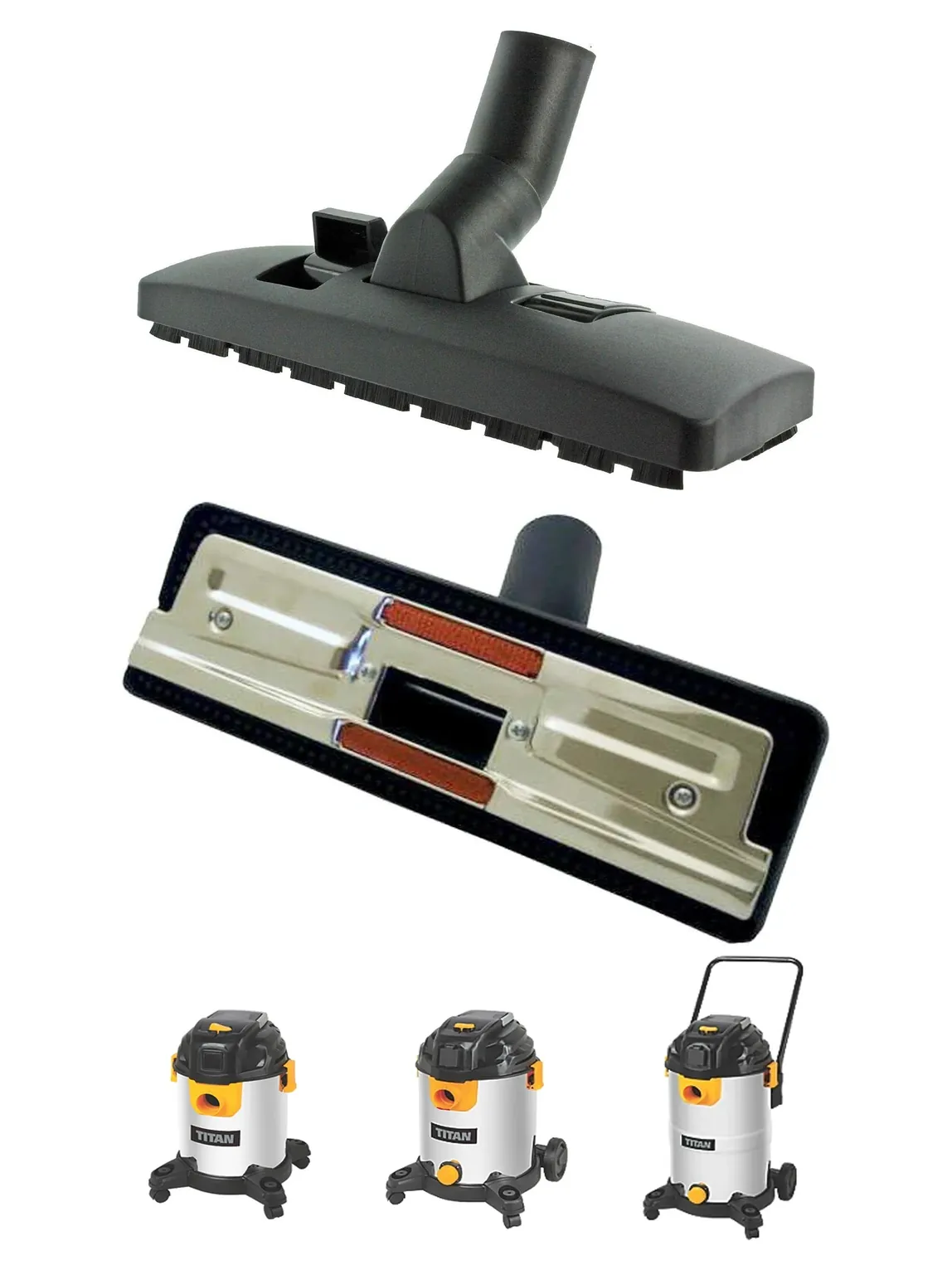 Titan 35mm Brush Head for TTB775/776/777VAC Vacuums 20‑40L