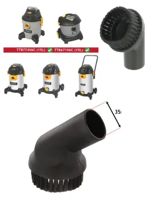 Titan 35mm Dusting Brush for TTB7xx Vacuums Replacement Tool