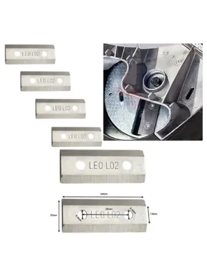 Titan Garden Shredder Metal Blades 64mm – Pack of 4 Replacement