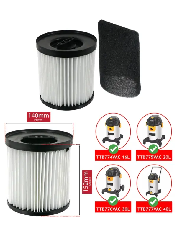 Titan TTB Series Filter Sleeve Kit for 16‑40L Models