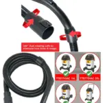 Titan TTB Vacuum Cleaner Replacement Hose – Fits 16L, 20L, 30L & 40L