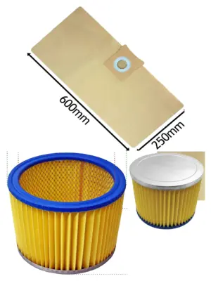 Titan TTB350/351/430 Wet‑Dry Filter Cartridge + 10 Bags