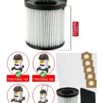 Titan TTB774‑777VAC Vacuum Filter Sleeve 16‑40L + 5 SMS Bags