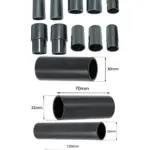 Titan Vac Dust Extractor Adapters 30-38mm for Sander & Planer – 10pcs