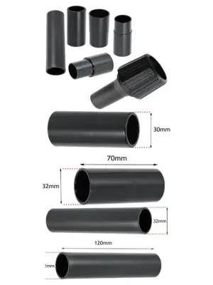 Titan Vacuum Adapter Set for Sander & Planer Dust Extraction 26-38mm