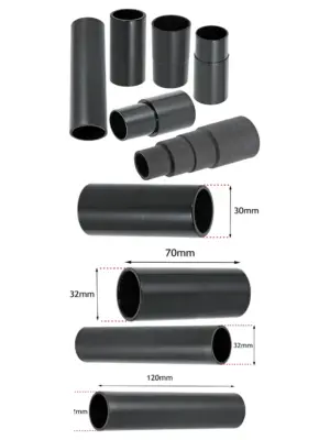 Titan Vacuum Dust Extractor Adapter Set – 6 Sizes 26‑38mm for Sanders