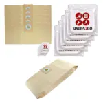 Titan Wet/Dry Vacuum Dust Bags – Set of 5 for 16‑40L + Freshener Tabs