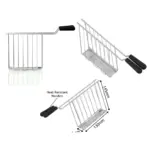Toaster Rack with Drip Tray Perfect Toastie and Sandwich Holder