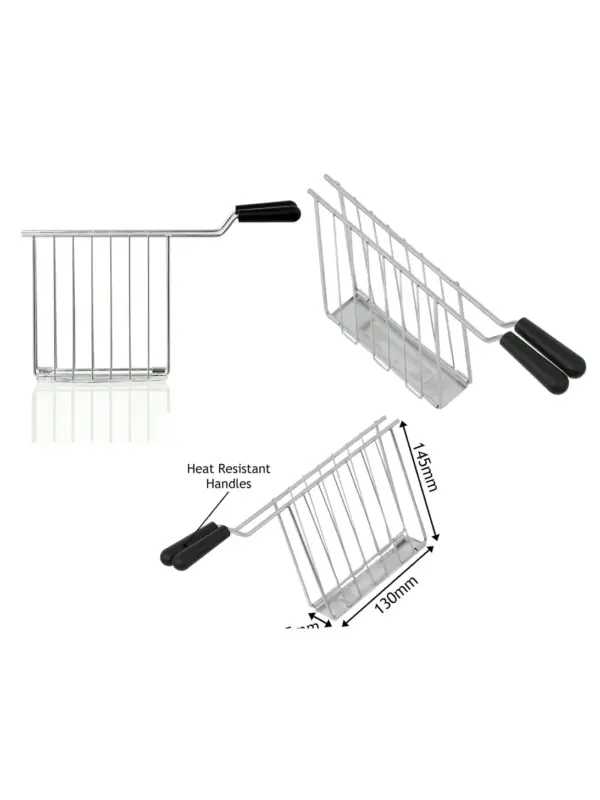 Toaster Rack with Drip Tray – Toastie & Sandwich Holder