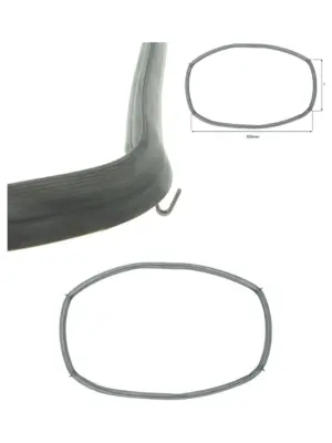 Top Oven Door Seal for Bosch Neff Siemens with Corner Clips 00659556