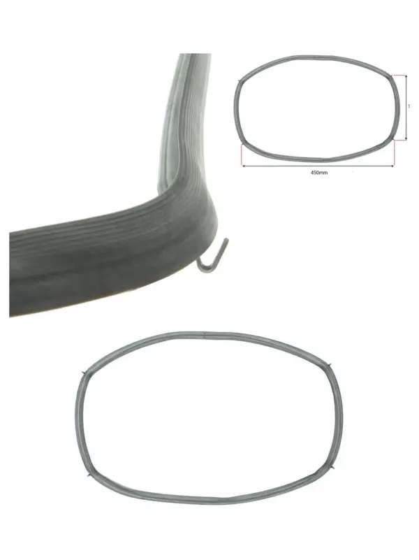 Top Oven Door Seal for Bosch Neff Siemens with Corner Clips 00659556